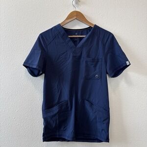Infinity Cherokee Men Scrubs XSmall V-Neck Athletic CK900A GAB Navy Blue XS